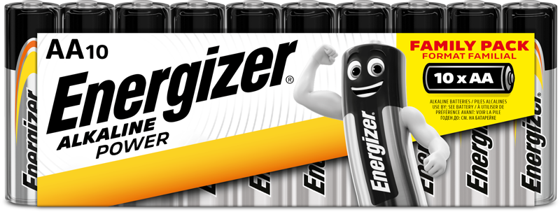 Energizer - Power AA 10-pack Tray