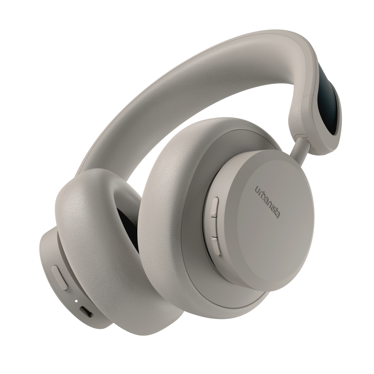 Urbanista – Los Angeles – Solar Charging Headset – Desert Gray