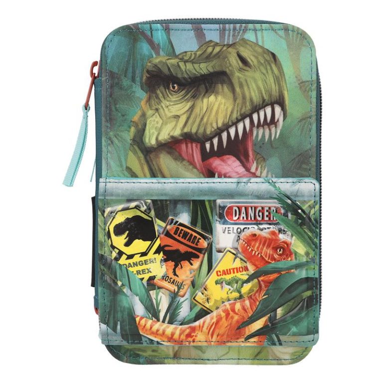 Dino World – Triple Pencil Case danger ( 0411757 )
