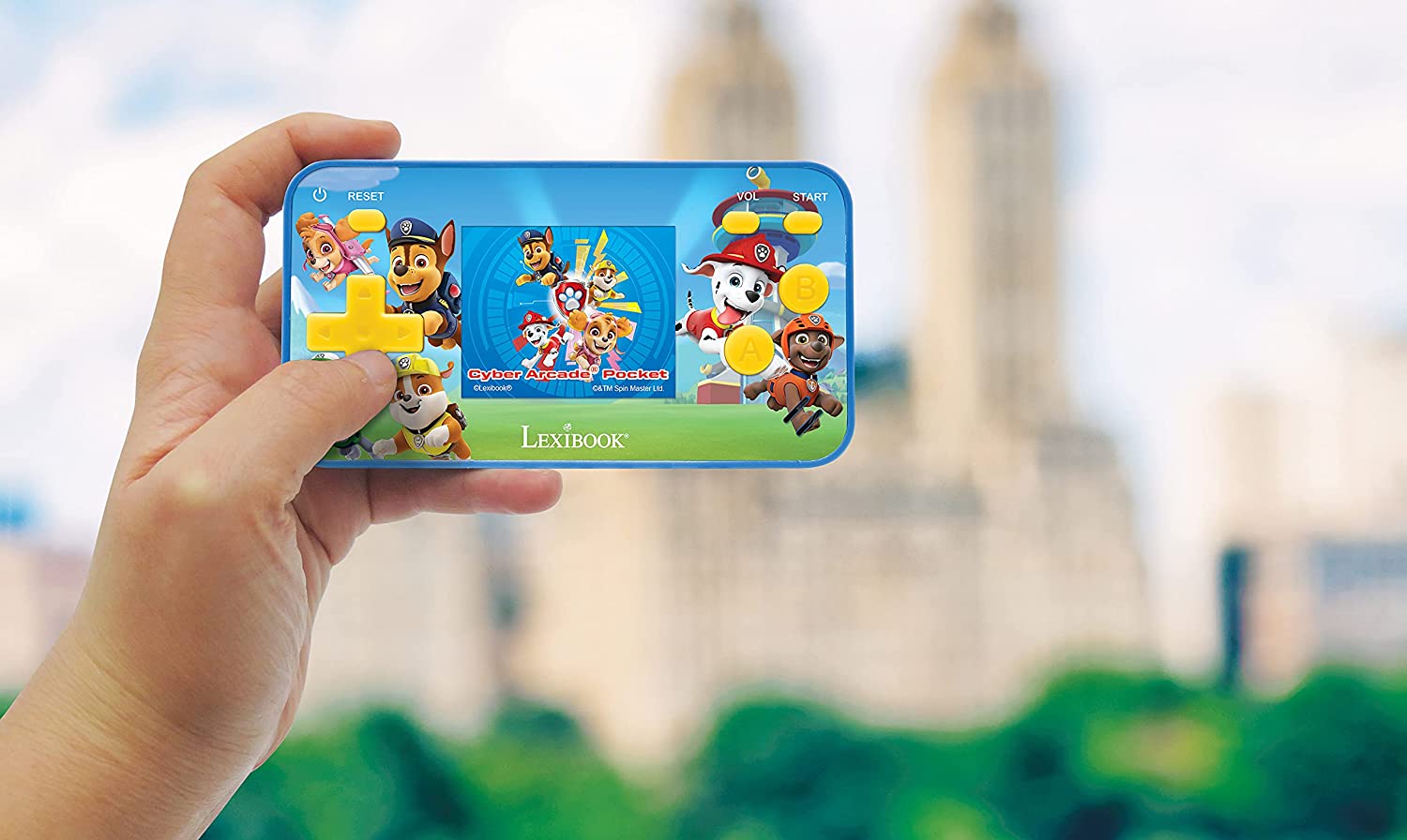 Lexibook - Paw Patrol - Handheld Console Cyber Arcade® Pocket (JL1895PA)