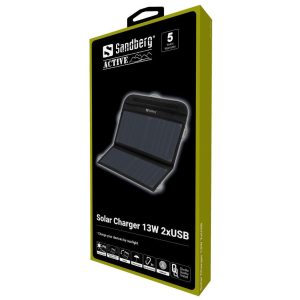 Sandberg - Solar Charger 13W 2xUSB