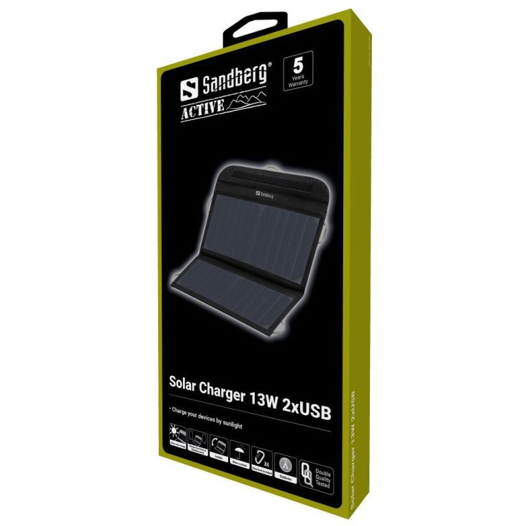 Sandberg – Solar Charger 13W 2xUSB