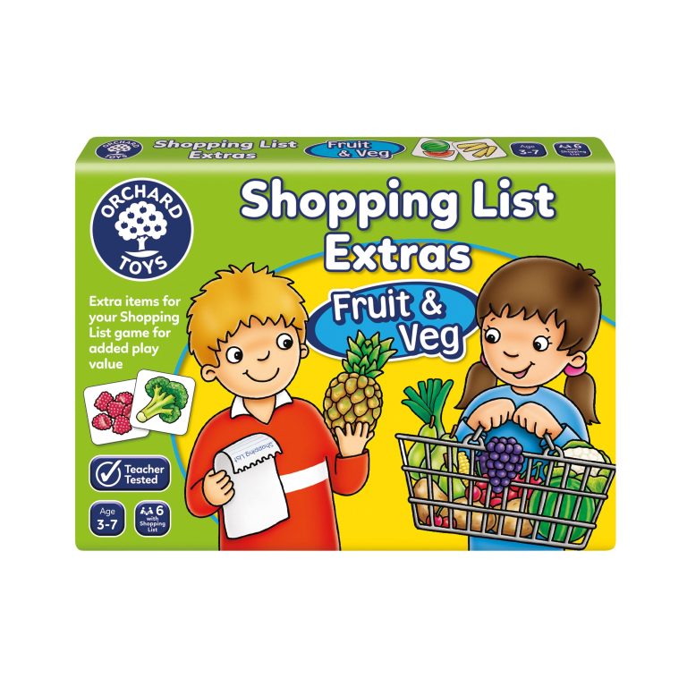 Orchard Toys – Shopping List Extras Fruit & Veg – (600090)