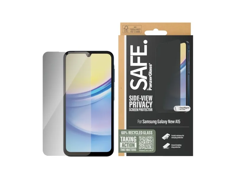 SAFE by PanzerGlass - Screen Protector - Galaxy A16/A16 5G - Privacy