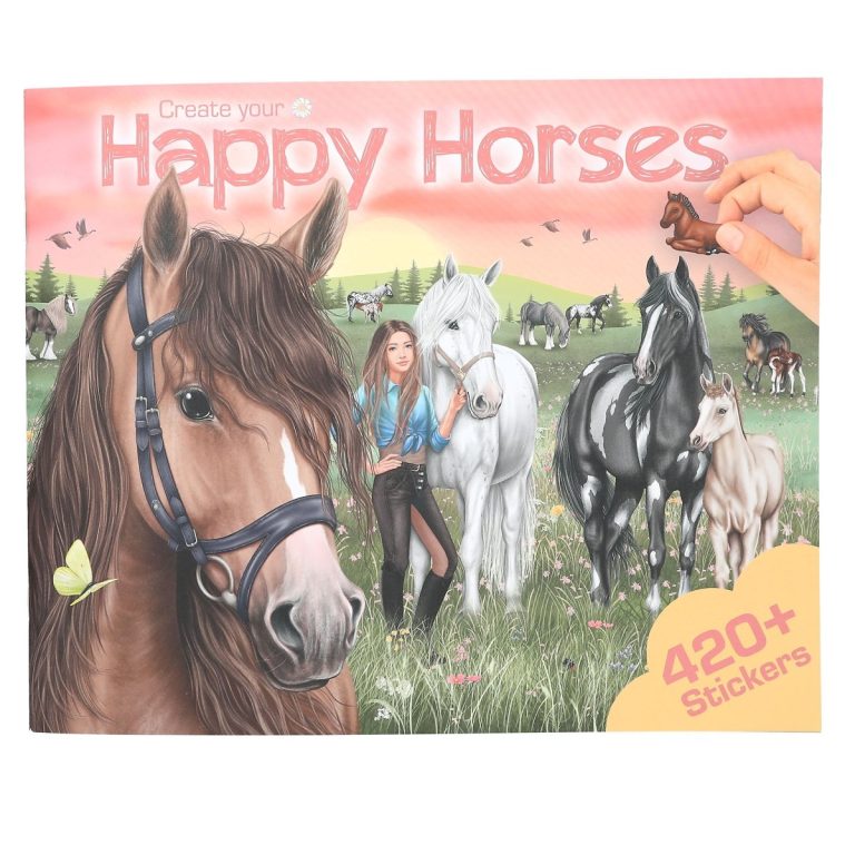 Trend – Create Your Happy Horses Colouring Book (413586)