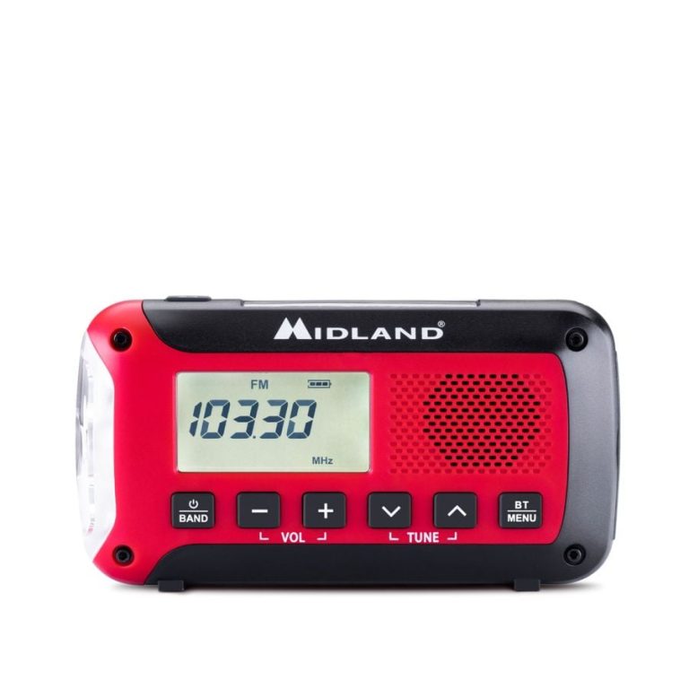 Midland – Emergency Radio & Powerbank ER250BT with Bluetooth