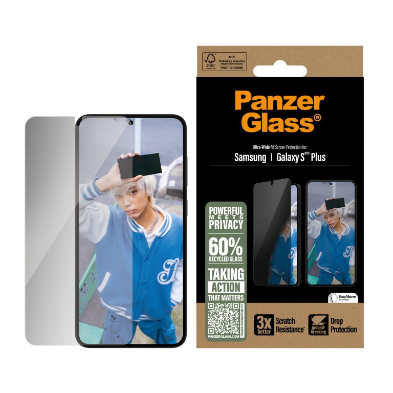 PanzerGlass – Privacy Screen Protector Galaxy S 2025 Plus, UWF