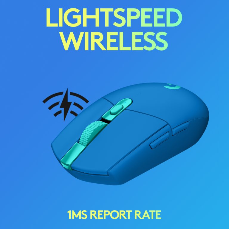 Logitech – G305 Wireless Gaming Mouse – Blue