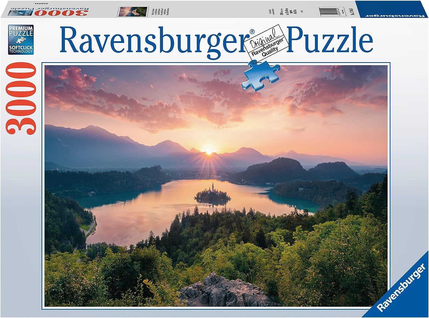 Ravensburger - Lake Bled, Slovenia 3000p - (10217445)