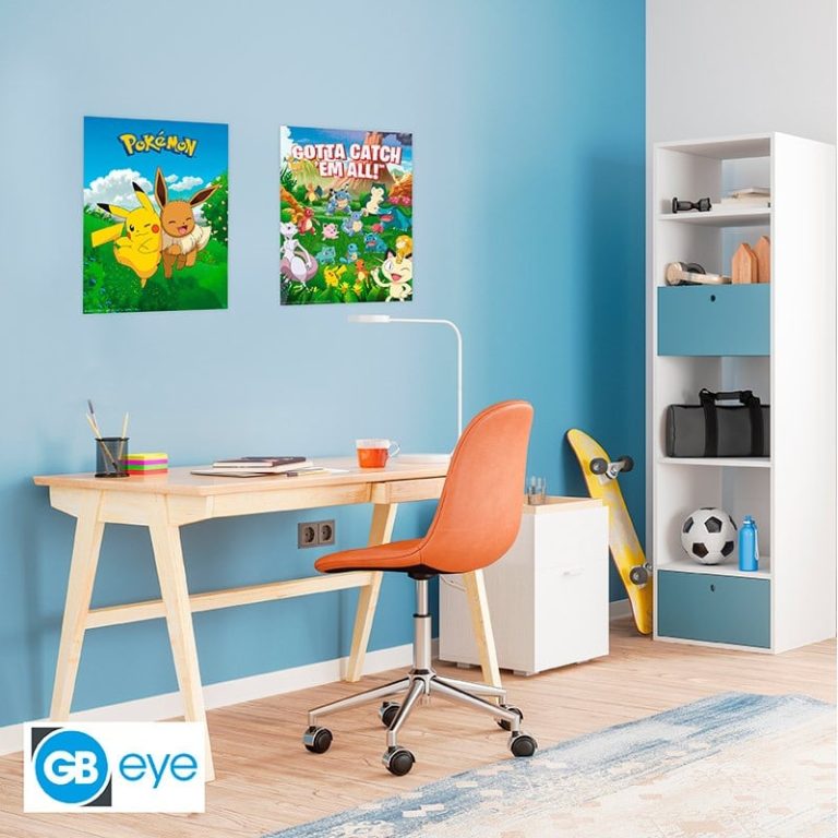 POKEMON – Set 2 Posters – Environments (52×38)