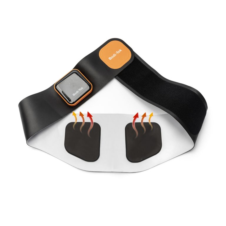 Bodi-Tek BT-ABSH-TOP-EU/1.2 Ab & Back Muscle Strengthener With Heat, Black/Orange