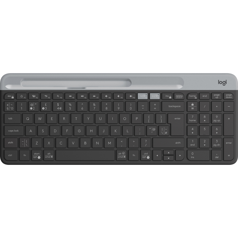 LOGITECH K580 Slim Multi-Device Wireless Keyboard GRAPHITE NORDIC