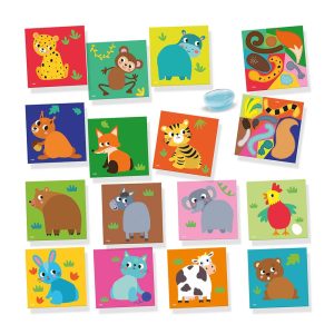 SES Creative - My first - Sticking Animal Tails - (S14403)