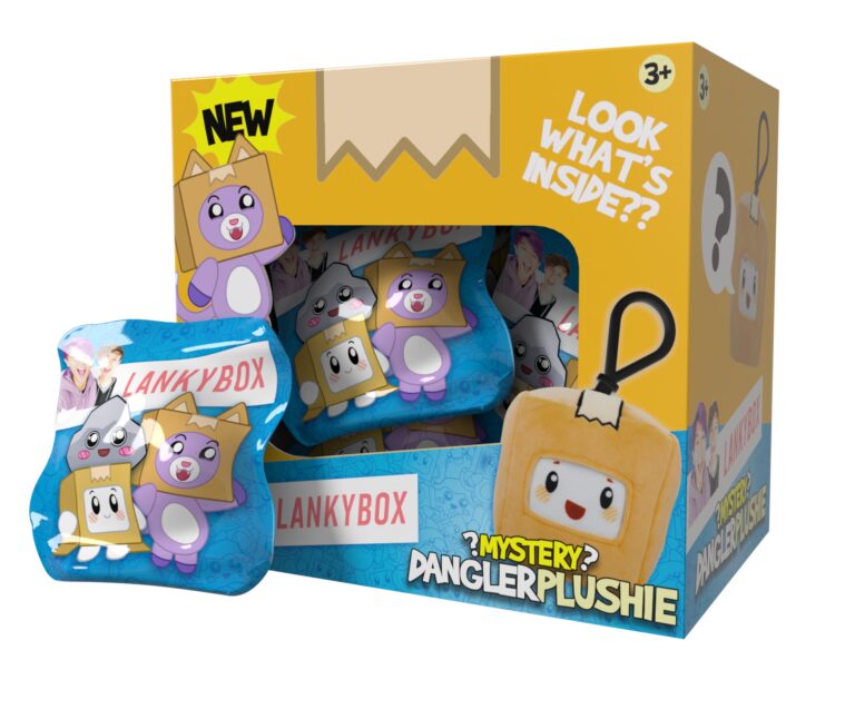 Lankybox – Mystery Clip on Plush Assorted (20132)