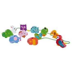 Vilac - Wooden beads - Animals (1504)