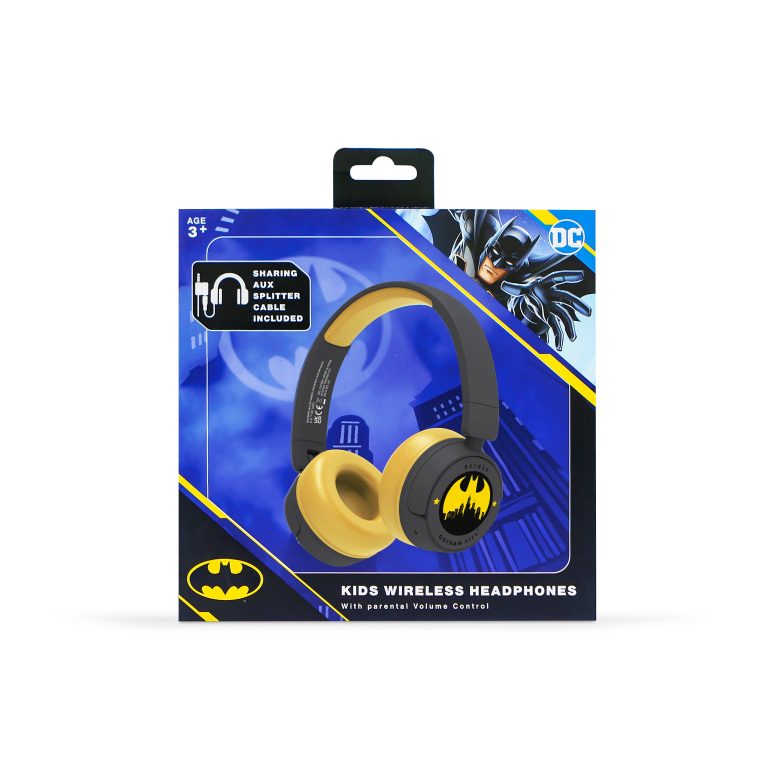 OTL – Bluetooth Headset w/Perental Control – Batman Gotham City (DC0984)
