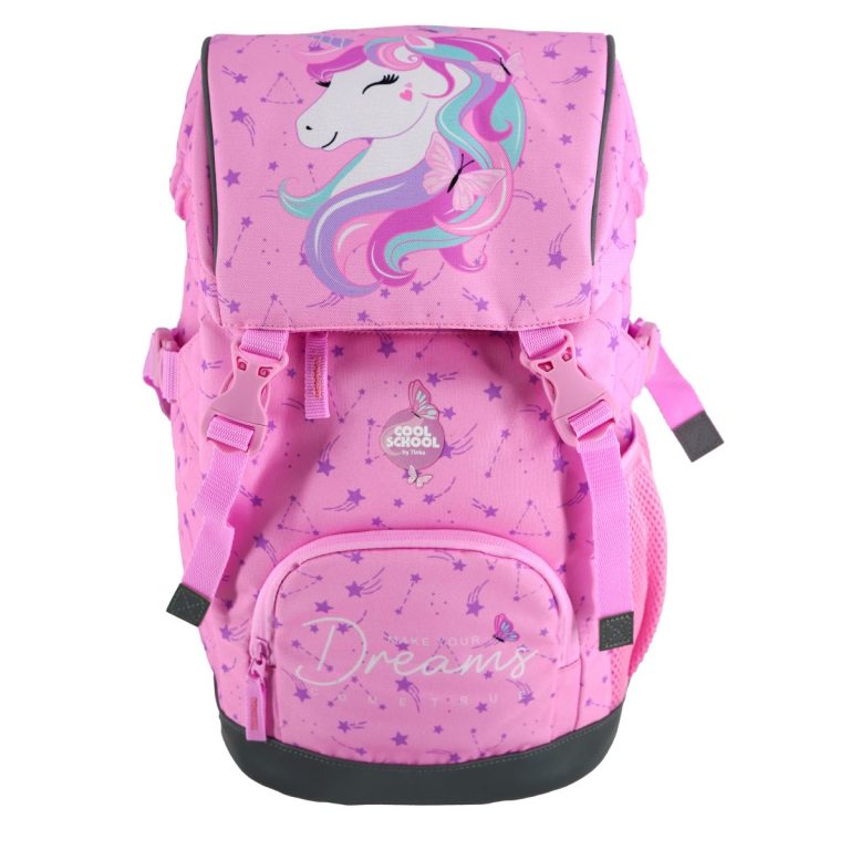 Tinka – School Backpack 22L – Unicorn Pink (8-804701)