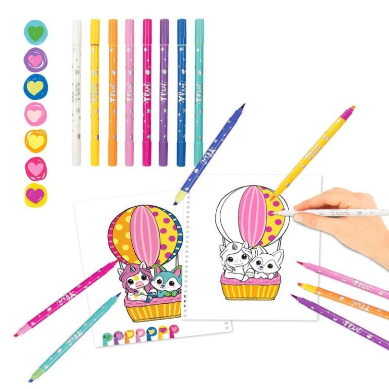 Ylvi – Colouring Book with Pen Set ( 0412930 )