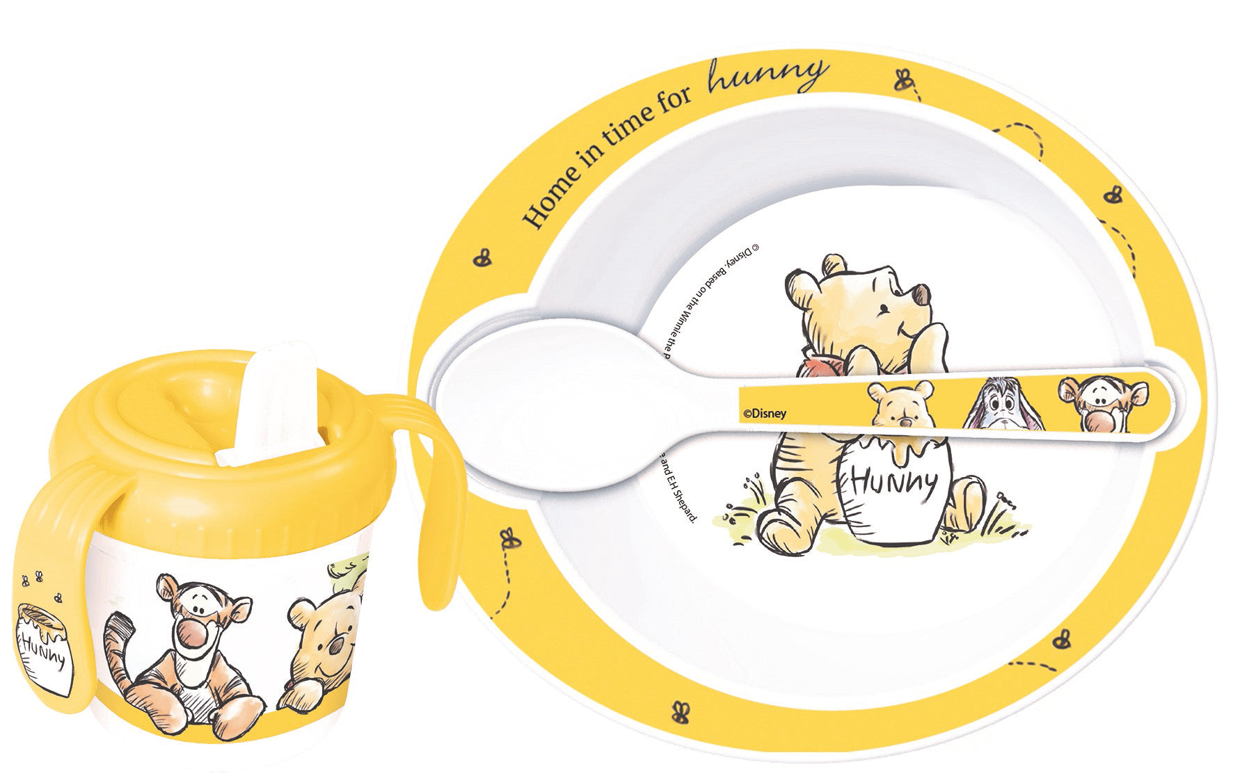 Stor - BABY 3-pc. GIFT BOX SET - mug, bowl & spoon - WTP