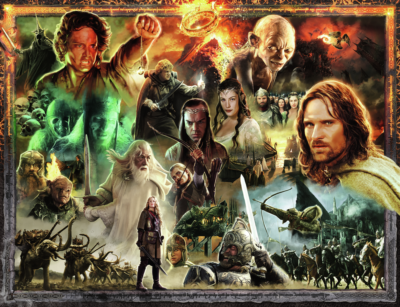 Ravensburger - Lord Of The Rings Return of the King 2000p - (10217293)