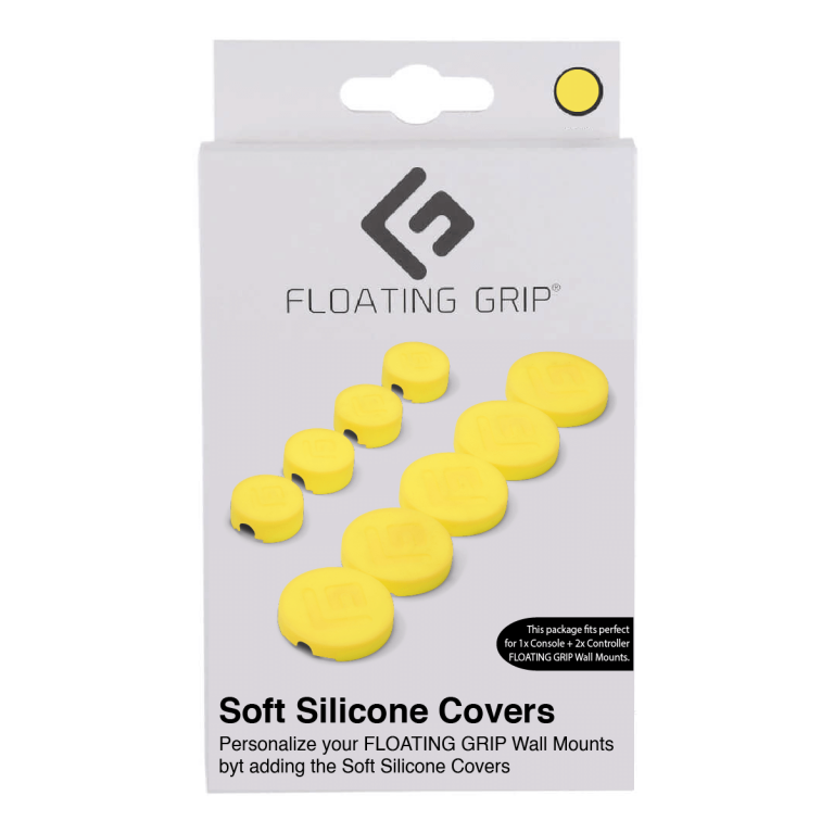 FLOATING GRIP Soft Silicon Covers for wall mounts