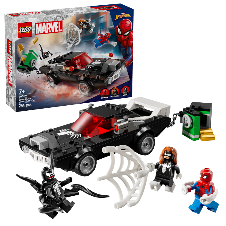 LEGO – Super Heroes – Spider-Man vs. Venom Muscle Car (76309)