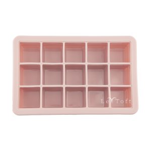 Le Toft - Baby Food Freezer Cubes - Smokey Rose - 15 compartments, each up to 20 ml
