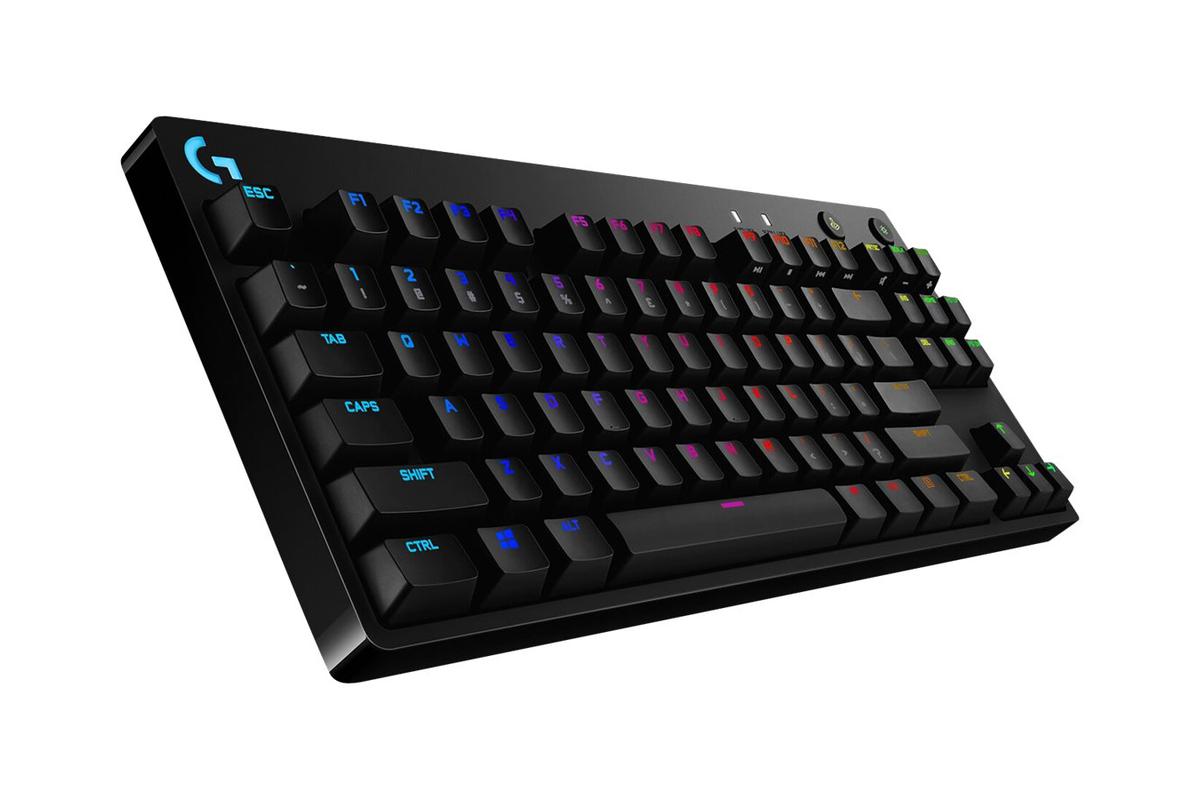 Logitech - PRO Gaming Keyboard - English (UK) - QWERTY Layout - Black - Mechanical Keyswitch - Windows, Mac OS