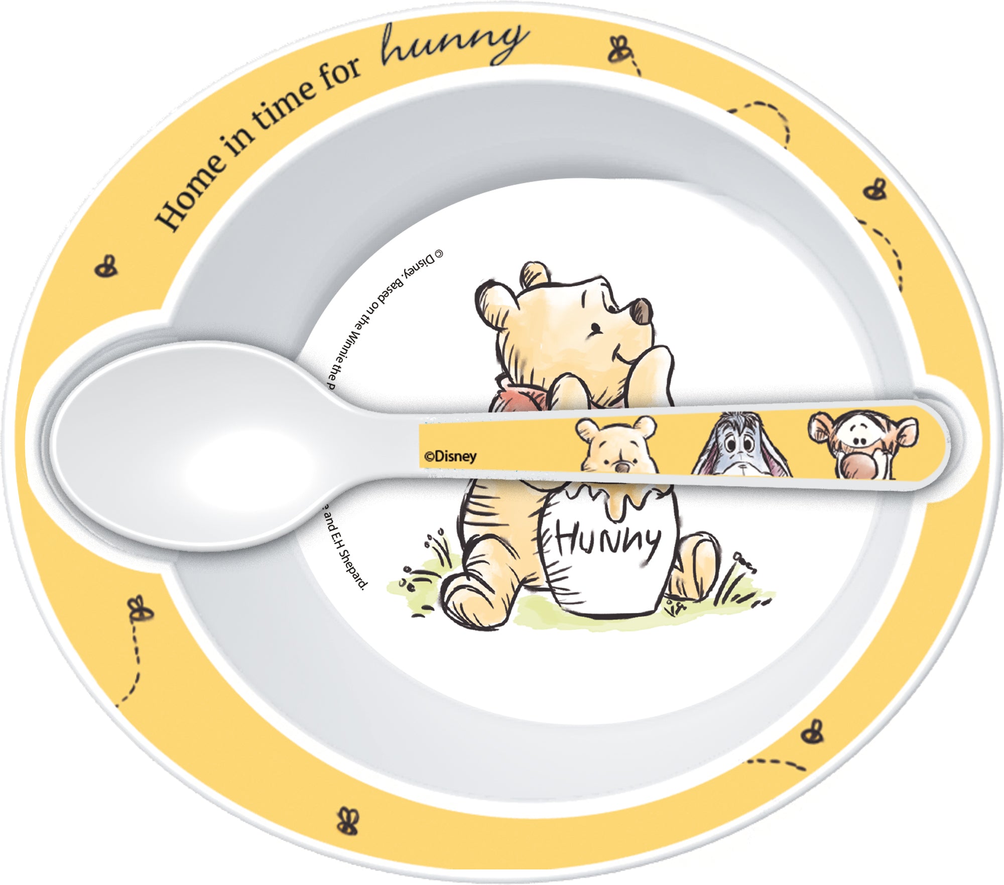 Stor - Baby 2-pc. Set - Bowl + Spoon, WTP