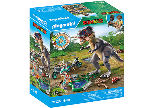Playmobil - T-Rex trace path (71524)
