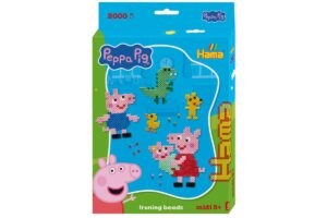 Hama - Midi Hanging box Peppa Pig + Little Sister (387976)