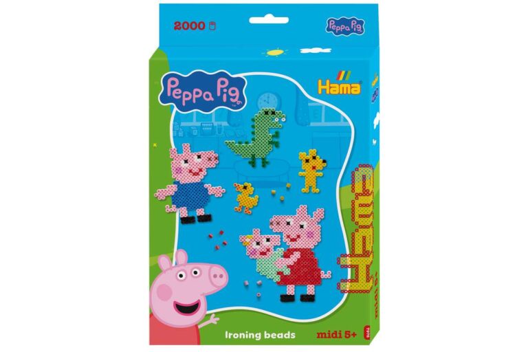 Hama – Midi Hanging box Peppa Pig + Little Sister (387976)