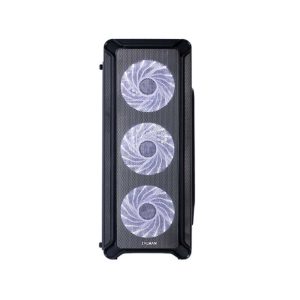 Zalman I3 ATX  Black,  LED fan x4