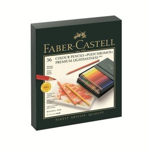 Faber-Castell - Polychromos Colour Pencils - Studio box of 36 (110038)
