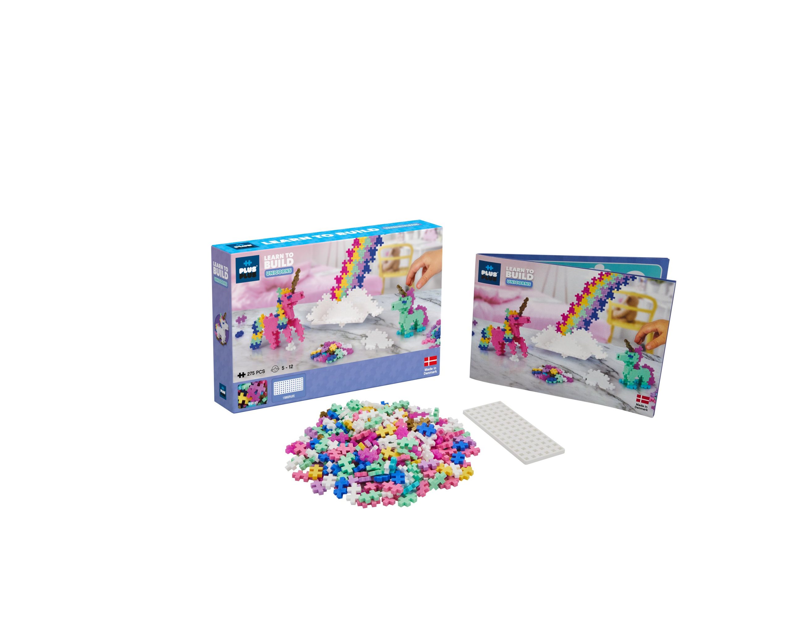 Plus-Plus - Learn to Build Unicorns - (3908)