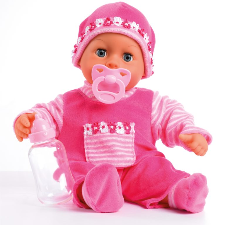 Bayer – Doll – First Words Baby – Pink 38 cm (93825AA)