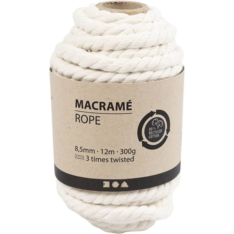 Craft Kit – Macramé rope – Off-white (977565)