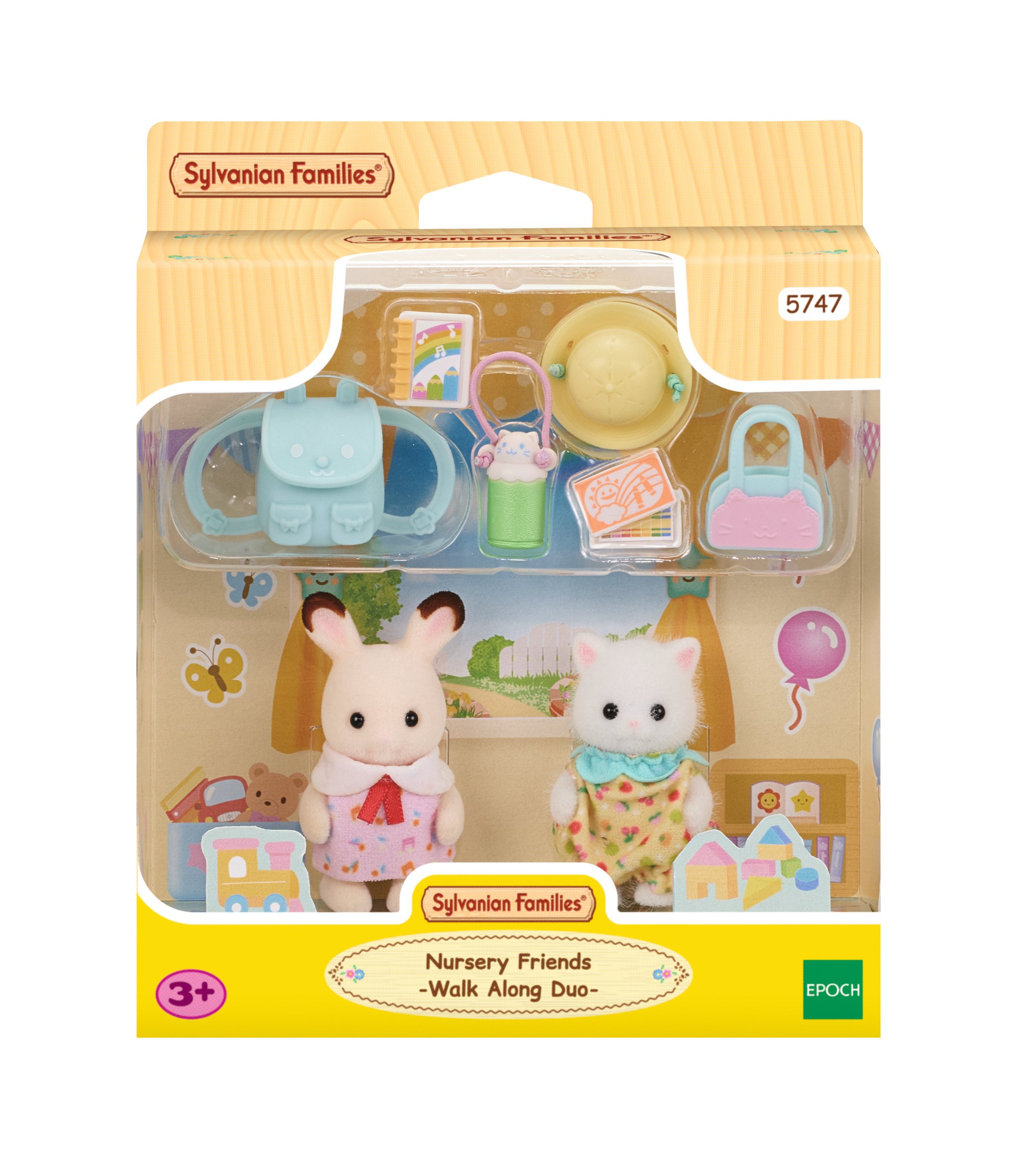 Sylvanian Families - Nursery Friends - Walk Along Duo (5747)