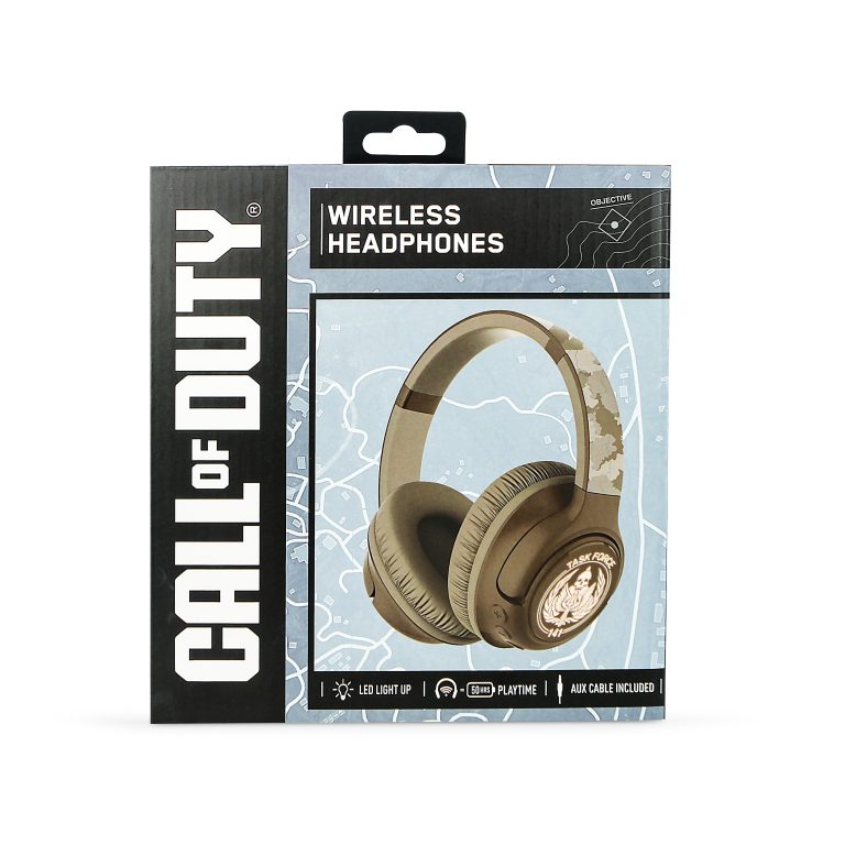 OTL – Call of duty wireless green camo hedphones withn LED backlight
