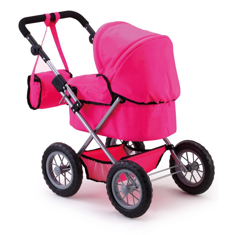Bayer – Dolls Pram – Trendy – Pink (13029AA)