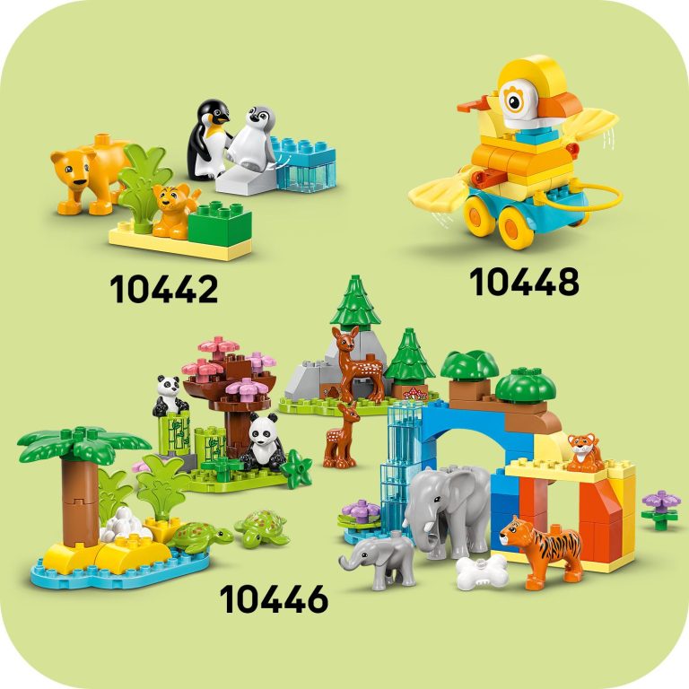 LEGO – DUPLO Town – 3-in-1 Dinosaurs on Wheels (10451)