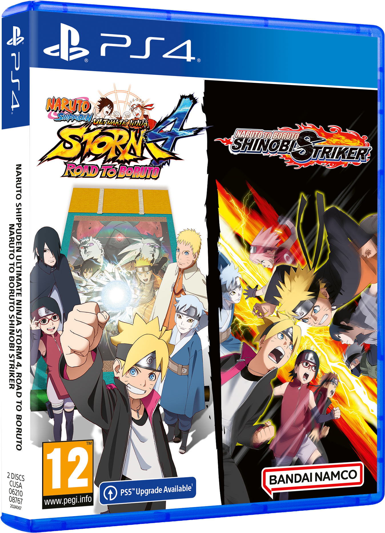 Naruto Shippuden Ultimate Ninja Storm 4, Road to Boruto + Naruto to Boruto Shinobi Striker
