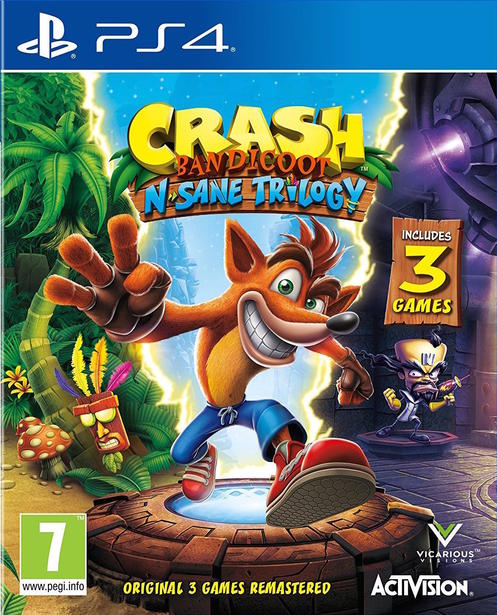 Crash Bandicoot - N'Sane Trilogy Remastered V2