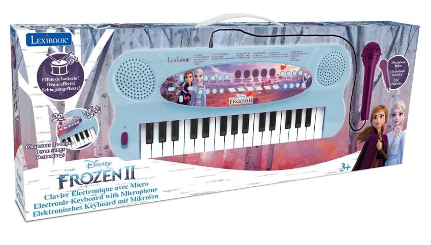 Lexibook - Disney Frozen - Electronic Keyboard w. Mic (32 keys) (K703FZ)