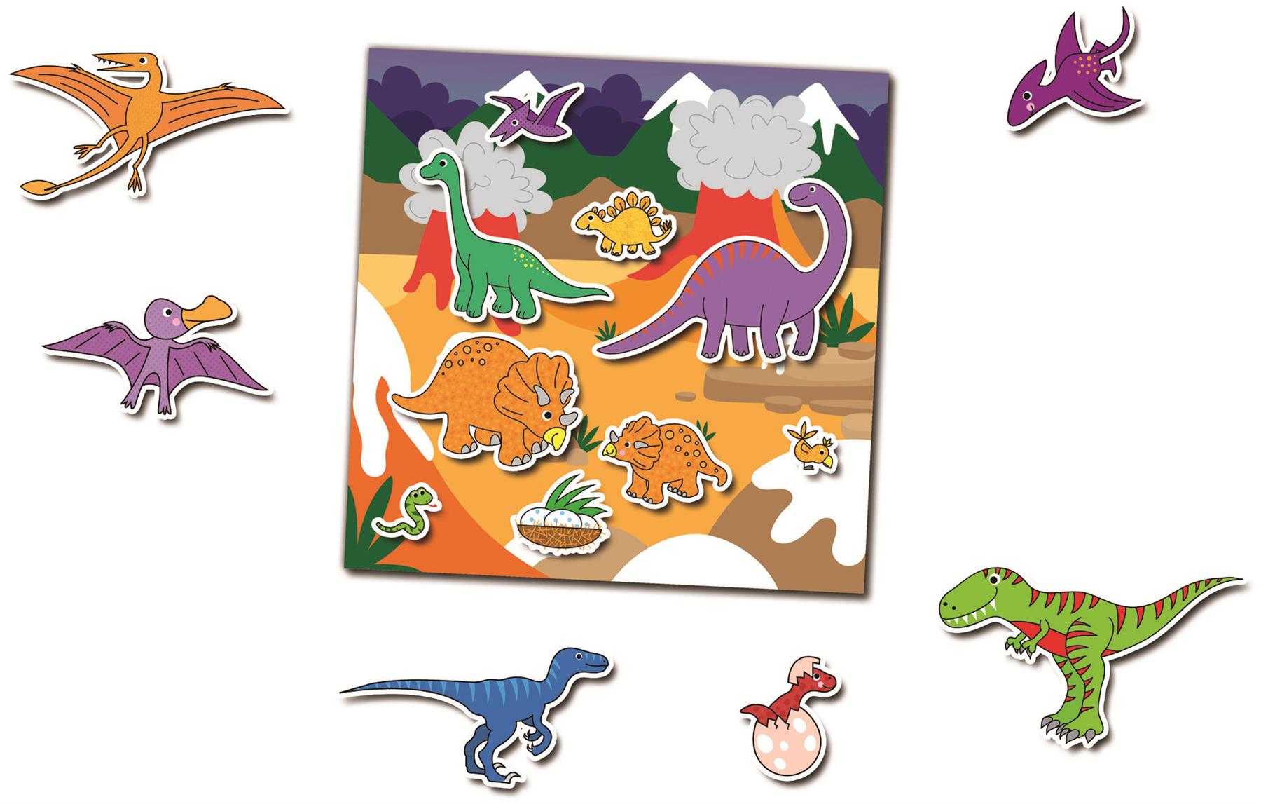 Galt - Reusable Sticker Book - Dinosaurs (55-1005101)