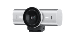 Logitech - MX Brio Ultra HD 4K Collaboration and Streaming Webcam - Pale Grey