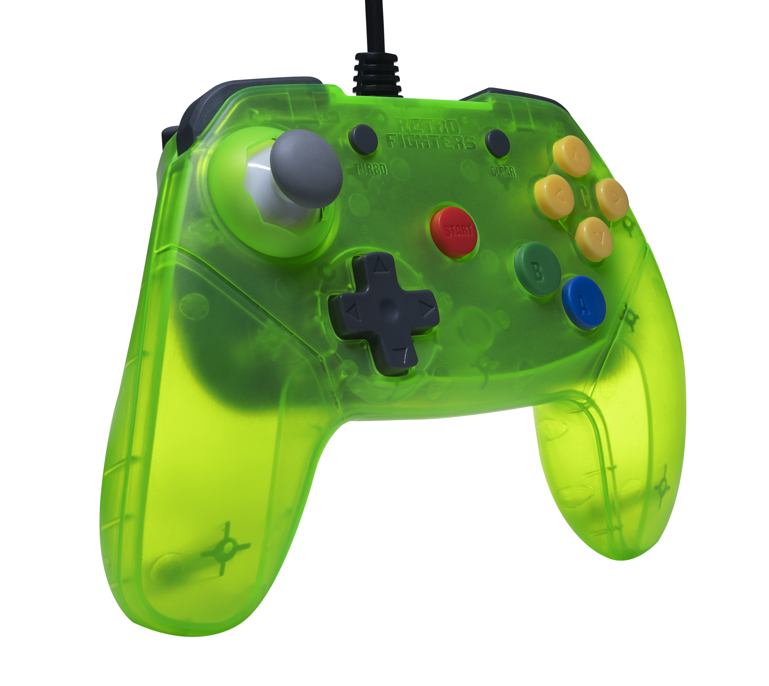 Retro-Fighters - Brawler64 Wired Controller - Green