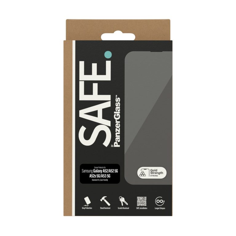 SAFE by PanzerGlass – Screen Protector – Samsung Galaxy A52/A52 5G/A52s 5G/A53 5G – Ultra-Wide Fit