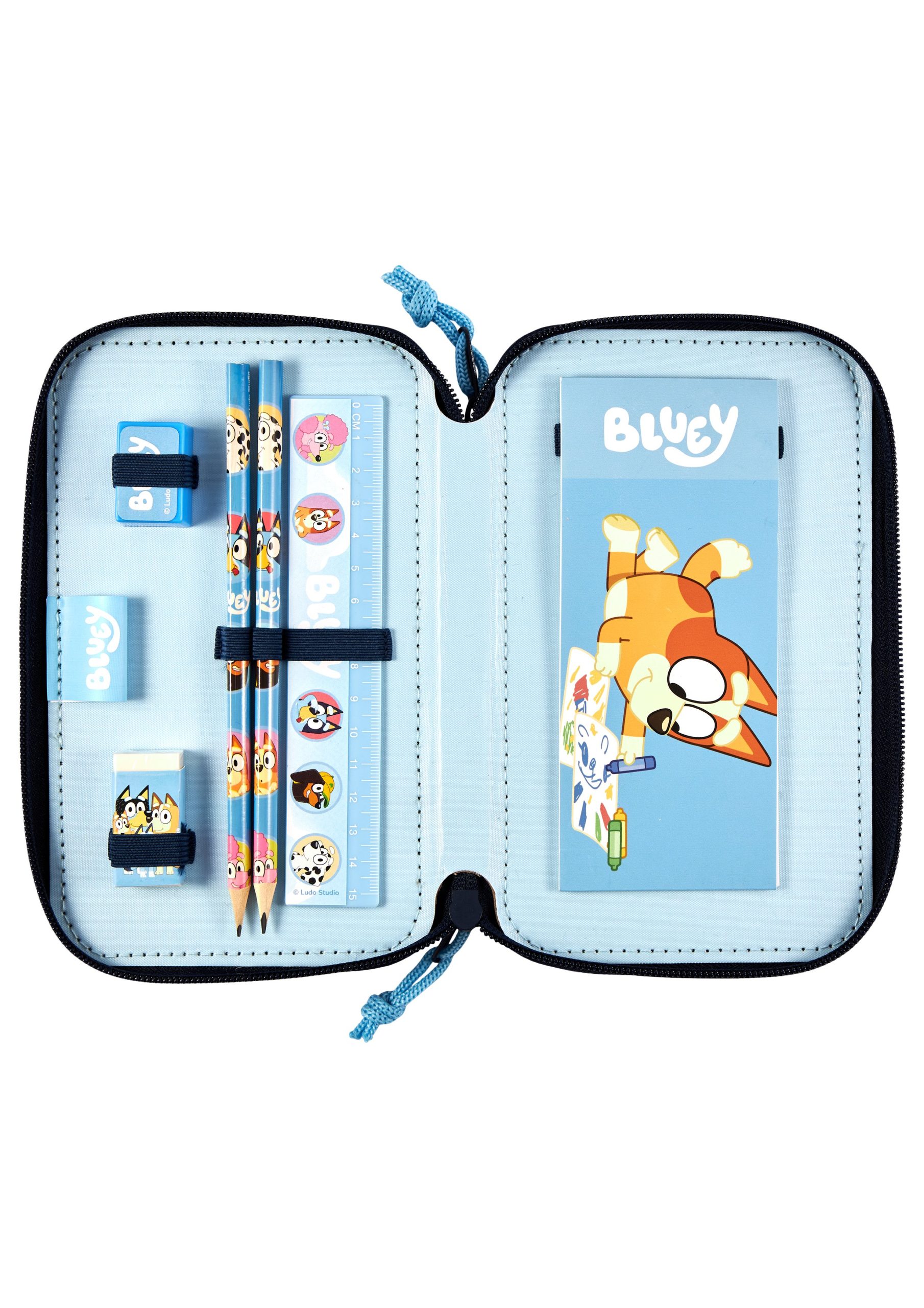 Kids Licensing - Pencil Case w/Content - Bluey (048208516-RPET)