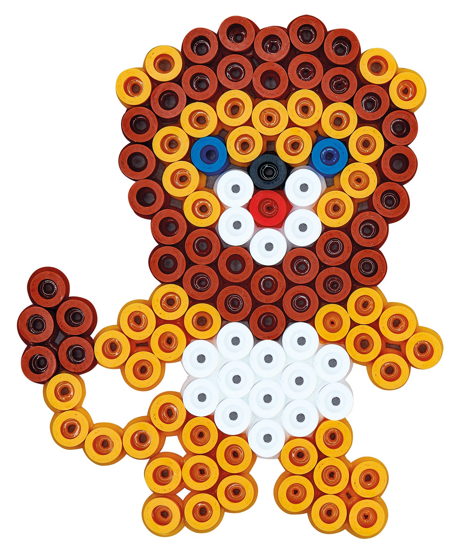 Hama -  Maxi Beads - 600 beads and 1 pegboard in box (8751)